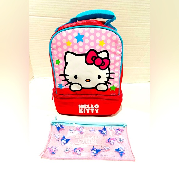 Huge Hello Kitty purse backpack lunch pail & more Bundle - Picture 6 of 11